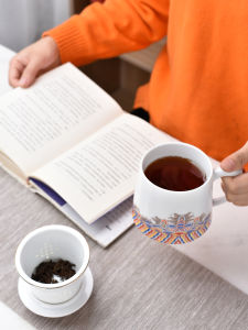Ceramic Mug with Tea Strainer Tea Cup with Lid Personal Cup Tea Water Separation Filter Scented Tea Cup Meeting Office Cup