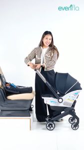 EVENFLO | SHYFT DUALRIDE CAR SEAT STROLLER COMBO | เปลี่ยนจากรถเข็นเด็กเป็นคาร์ซีทได้ในขั้นตอนเดียว