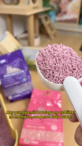 FOLOPETS Natural Clumping Tofu Cat Litter 6L - Biodegradable Non-Toxic Easy-Clean Scented