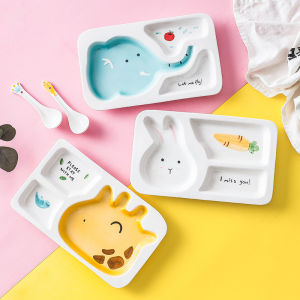 JUSU | Childrens Ceramic Creative Fruit Patterned Meal Plate