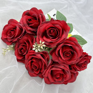 BAIFULING | Simulation Rose Flower Bouquet