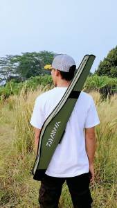 Tas Pancing Fiber Selempang Ukuran 100 Cm Muat Untuk 1-2 Joran Pancing