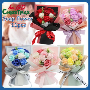 Valentines Day Artificial Rose flowers Bouquet Wedding Decoration Party Decor Carnation Soap Flower Gift