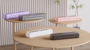 New A4 Portable Printer Wireless M832 for Travel Work Home Inkless Thermal 300DPI US-letter Mobile Printer Support Android iOS