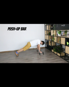 Push Up Bar Sit Up Bars Grip Stand - Sports Fitness Equipment for Home Gym Workout Training Non-Slip Thick Foam Handle