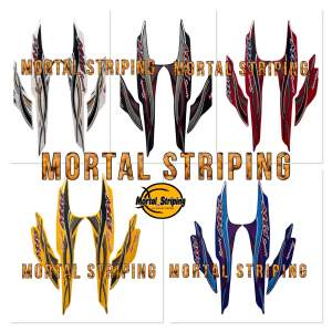 STIKER STRIPING LIS LES BODY MIO 2005 2006