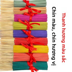 100 Que Nhang Thơm Lâu Dài 8.66 Inch Dùng Cho Nhà Ở Khách Sạn Phòng Tập Yoga Khử Mùi Hương Liệu Nhân Tạo Gói Nhang