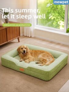 New Pet | Washable Cooling Pet Bed for Large Dogs