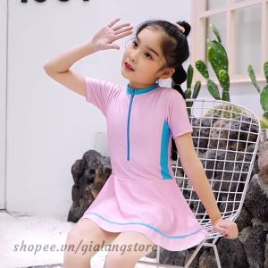 Đồ Bơi Liền Thân Váy Cho Bé Gái 14-38KG