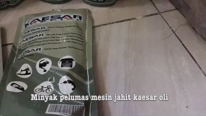 MINYAK PELUMAS OLI MESIN JAHIT - OLI MESIN JAHIT SACHET ISI 900 ML