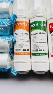 Trọn bộ 9 lõi lọc Korihome CHÍNH HÃNG