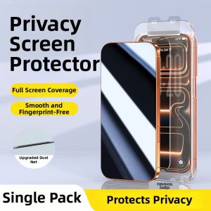 Beizun | Dustproof Fingerprint-proof Drop-proof Privacy Tempered Glass iPhone Screen Protector