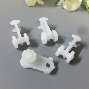 Old Style Curtain Sliding Wheel Track Round And Square Rail Gliding Wheel Window Accessories Guide Hook Wheel for Home Decor