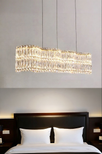 French Style Luxury Modern Simple Crystal Chandelier