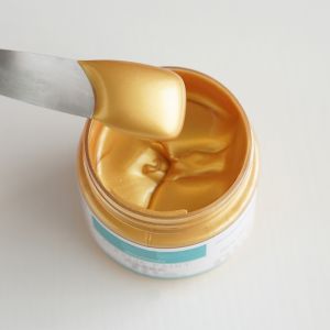 60ml Golden Paint Metallic Acrylic Paintwaterproof Not Faded for Statuary Coloring DIY Hand Clothes Painted Graffiti Pigments