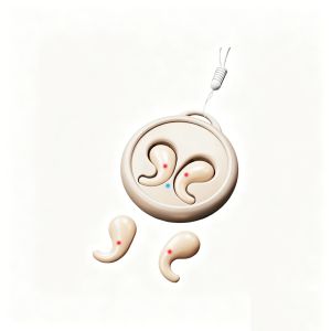 Sleep Friendly Noise-Canceling Sleep Earbuds Flexible Soft Silicone Construction Compact Size with Anti-Lost Silicone Lanyard