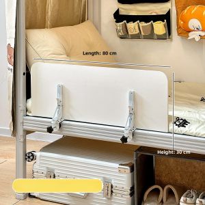 Bed Bottom Storage Rack Dormitory Bed Good Things Suspended Underbed Partition Foldable Table for Roommates Modern Simple