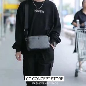 CC CONCEPT Waterproof Man Men Sling Bag PU Messenger Bag Crossbody Bag Shoulder Bag Beg Silang Beg Sandang Lelaki