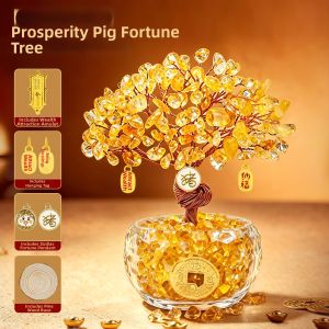 YOUYANTANG | Prosperity Attracting Crystal Money Tree Ornament