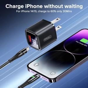 Bộ Sạc USB 2 Trong 1 NNBILI GaN 33W Có Màn Hình LED PD3.0 QC3.0 Sạc Nhanh USBC Cho Samsung Huawei Xiaomi