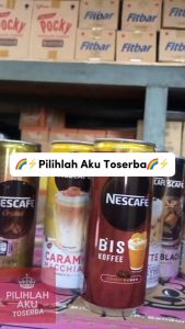 Kopi Nescafe Kaleng ICE BLACK Can 220 ml - (HARGA 1 DUS ISI 24 KALENG)