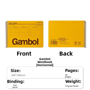 KOKUYO | Student English Word Notebook Spiral A6