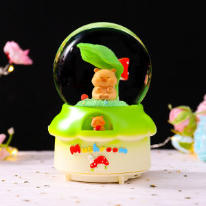 GUANGMANZHI | Dreamy Princess Castle Music Box Crystal Ball