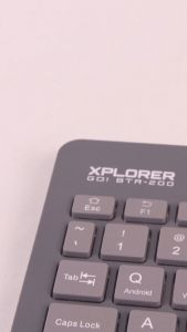 Alcatroz Xplorer Go BTR200 Bluetooth Wireless 2.4G  Rechargeable Keyboard