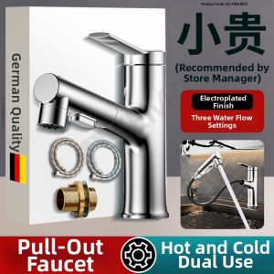YEMO | Installation Included Brass Bathroom Sink Faucet Gray