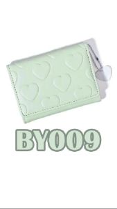 Dompet Lipat Wanita Motif LOVE Timbul Dompet Mini New Collection -BY009