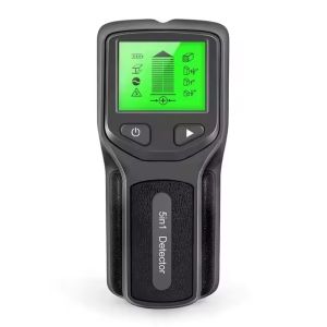HW430 5in1 Wall Stud Detector LCD Display Multifunctional Handheld for Wood  Wire Cable Metal Detector Electric Wall Finder Tool