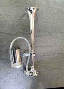 แตรด่วน แตรลมไฟฟ้า 1ปาก ใช้ไฟรถ 24v แบบไม่ต้องใช้ถังลม ดังดี