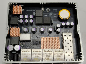 New ALKAID TCXO HIFI Switch 4-Port Full Gigabit+One SFP Supporting Optical/Electrical Modules