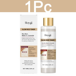 Hoygi | HOYGI Glow Rice Toner Gentle Exfoliating Hydrating Lasting Moisturizing Skin Water-oil Balance Refine Pores Smoothing Skin Care