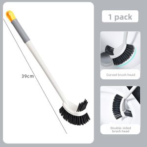 Household Long-handled Toilet Brush To Remove Dead Ends Bathroom Toilet Brush Artifact Cleaning Brush