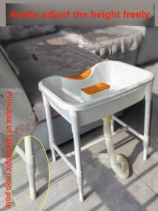 เก้าอี้นวดผมแบบใช้ในบ้านสำหรับคุณแม่ตั้งครรภ์ ที่นั่งข้างเตียง ที่นั่งนวดผมแบบนอนราบ เก้าอี้นวดผมแบบลำลองสำหรับผู้หญิง