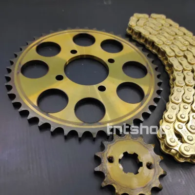 Gear Gir set SATRIA FU KARBU BARONG TAHUN 2006-2012 gigi tarik rantai roda model sss