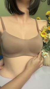 Áo Ngực Không Gọng Nâng Ngực Đệm Mỏng Chất Su Siêu Mềm Mại Hỗ Trợ Chống Ung Thư 1185