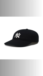 [MLB][Worn by Karina] Ace Unstructured Ball Cap NY (Black) 3ACP6601N