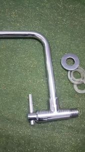 Brass Chrome 304 Stainless Steel Rotation Flexible Hot Cold Mixer Bib Wash Basin Swivel Bathroom Bath Lavatory Bathtub Kitchen Sink Water Tap Faucet