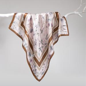 TAIHU SNOW | 100 Percent Silk Scarf 55cm
