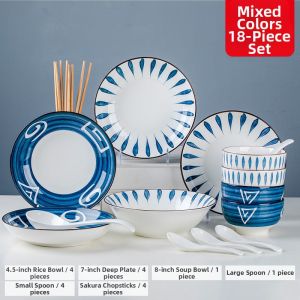 Luxury Japanese Style Tableware Set