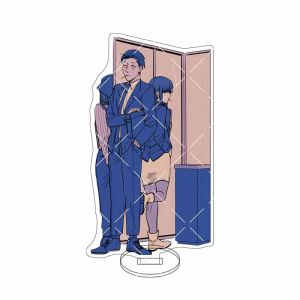 Bandai | Mô Hình Acrylic Anime 16CM Sasaki Yamada Hai Nhân Vật Hút Thuốc Phía Sau Siêu Thị Đồ Trang Trí Cosplay Quà Giáng Sinh Cho Fan