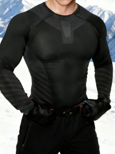ORGN | Seamless Training Long Sleeve Mens Fitness Shirt