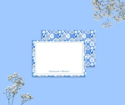 Personalized Flat Cards - The classics (now in 16pcs/ 24 pcs!!)