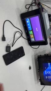 Hộp AI Ô Tô KEBIDUMEI 2 Trong 1 - Bộ Chuyển Đổi Thông Minh Carplay Có Dây Sang Không Dây Với Android Auto WiFi 5.0GHz Bluetooth 5.0 Mini Adapter Cắm Và Chạy
