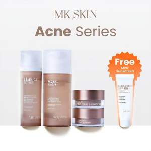 MK SKIN ACNE SERIES|PERAWATAN UNTUK WAJAH BERJERAWAT