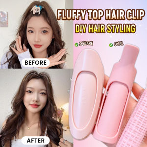 Homehub 1Pc New Natural Fluffy Curly Hair Clip & Bangs Hair Styling Clip