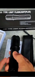 Clicktofind 3 IN 1 Multifunctional Police light Flashlight Rechargeable Safety Plus