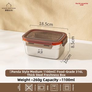 MODERN SWEETHOME | Food Grade 316 Stainless Lunch Box